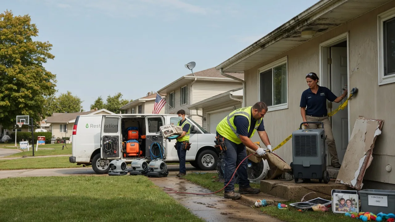 Water Damage Restoration in Pineville, PA near me